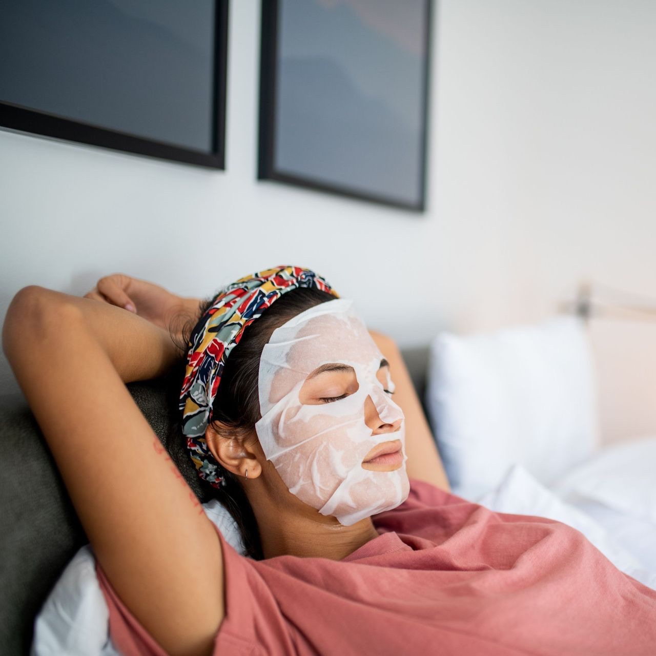 Masque facial hydratant 