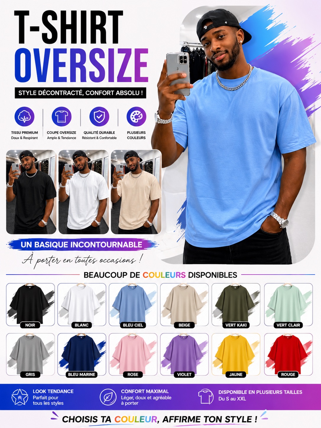 T-shirt oversized
