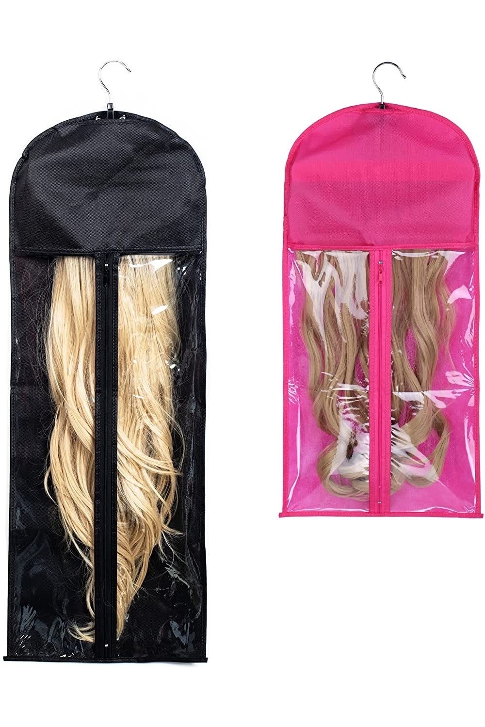Sac rangement perruques 